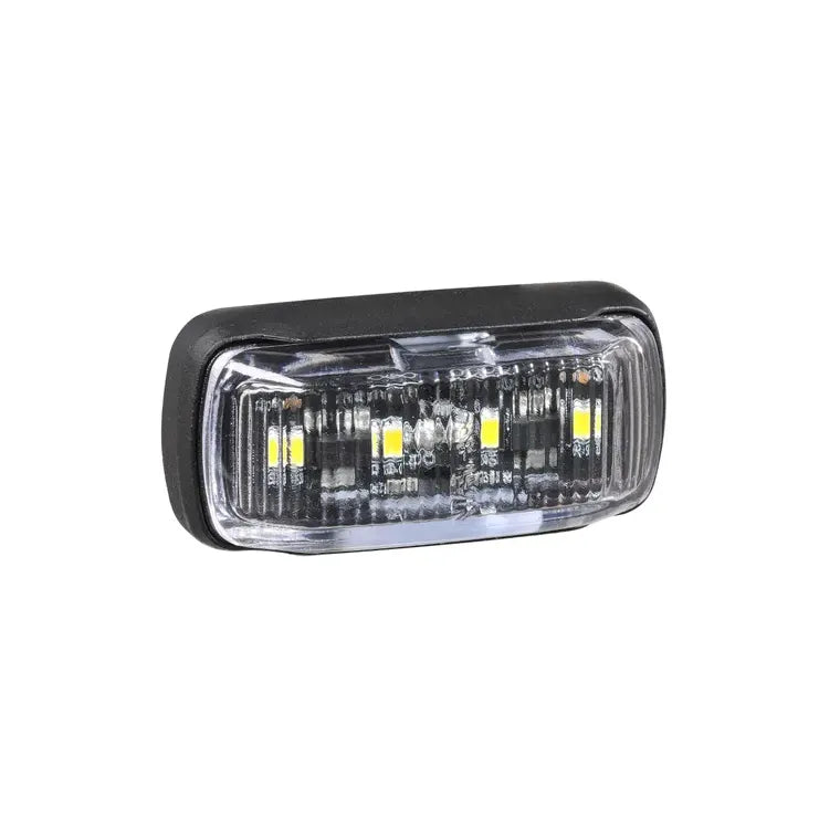 Narva 9–33 Volt LED Front End Outline Marker (White) With 0.5M Cable | 96412