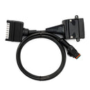 Elecbrakes Plug + Play Adaptor 7Pin Flat - 12Pin Flat | A7-12 - Home of 12 Volt Online