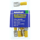 Narva 9.5 X 1.2MM Female Blade Terminal Yellow (10 pack) | 56040BL - Home of 12 Volt Online