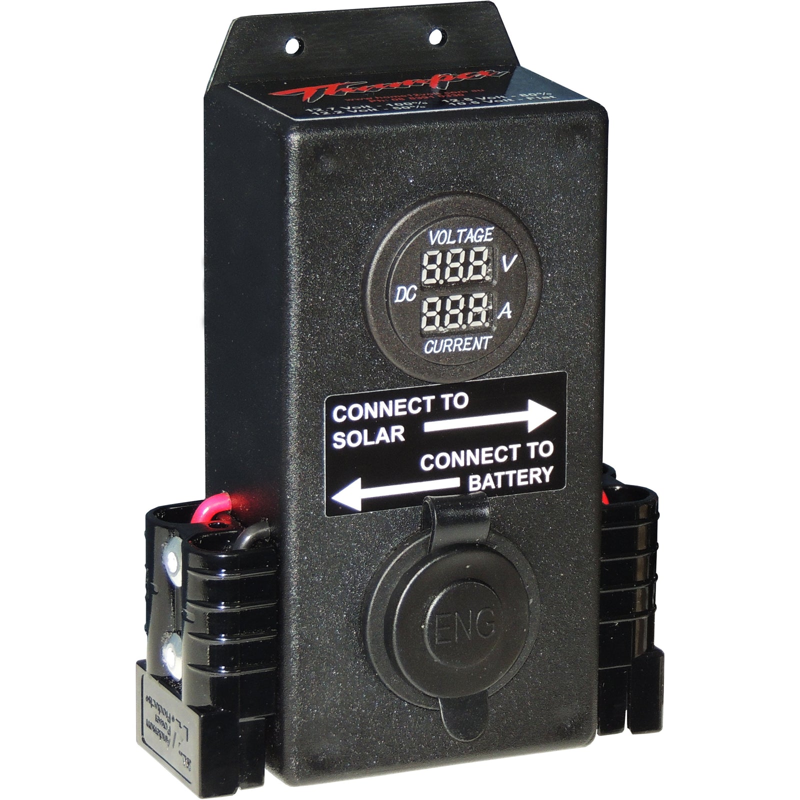 Check Volt Box Control Box - In line 10A Amp meter + Digital Volt meter + socket | BA