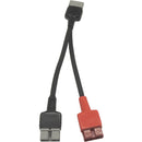 50 Amp Grey Anderson to 1 x 50 Amp Red & 1 x 50 Amp Grey Anderson adaptor | A-2AR - Home of 12 Volt Online