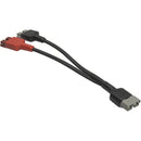 50 Amp Grey Anderson to 1 x 50 Amp Red & 1 x 50 Amp Grey Anderson adaptor | A-2AR - Home of 12 Volt Online