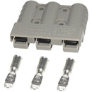 Anderson 3way connector 50 Amp -includes 3 x lugs | 50AND-3W - Home of 12 Volt Online