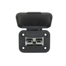 50 Amp Anderson Flush mount holder with flip lid - Includes 50 Amp Anderson style connector | 50ML-BLK-A - Home of 12 Volt Online