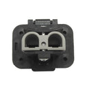 50 Amp Anderson Flush mount holder with flip lid - Includes 50 Amp Anderson style connector | 50ML-BLK-A - Home of 12 Volt Online