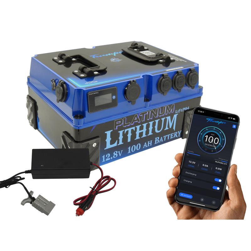 Thumper 100 AH Portable Lithium Battery Pack power station BATL100