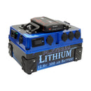 Lithium battery backup system camping