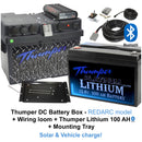 Thumper REDARC DC Battery Box 'Classic' model | Multi-Chemistry