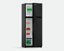 Bushman DC225 12 Volt / 24 Volt Upright 225Lt Caravan Fridge Freezer