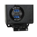 Control Box VOLT 12V Front mount - Cigarette Dual USB 50 Amp Anderson