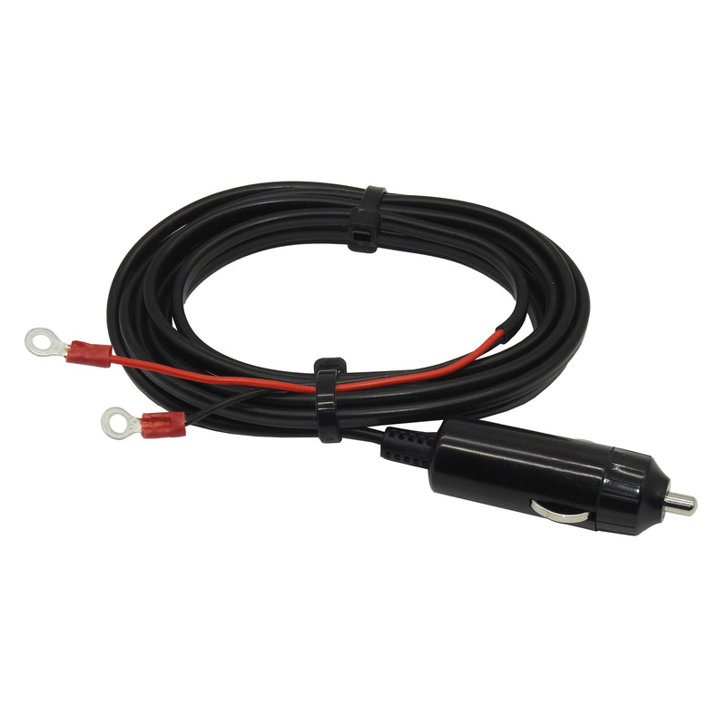 Male Cigarette plug to ring terminals to suit Sirocco and Fan-tastic Fan  C-EYE