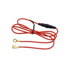 Pre-made DC cable for socket connection 3mm with spade terminal and eyelet