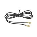Pre-made DC cable for socket connection 3mm with spade terminal and eyelet