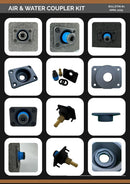 Duskie Water Panel & Coupler Kit for 12mm Hose