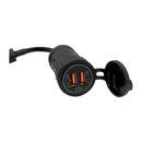 Male Engel Plug to Dual USB outlet Boot Adaptor