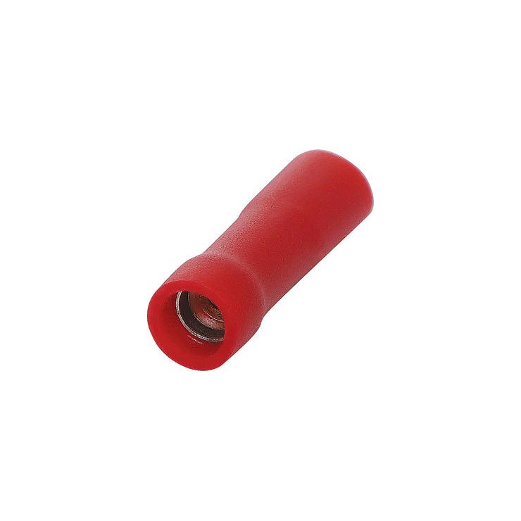 Red 4.8mm Female Spade Crimp Pk 100 | H1992B - Home of 12 Volt Online