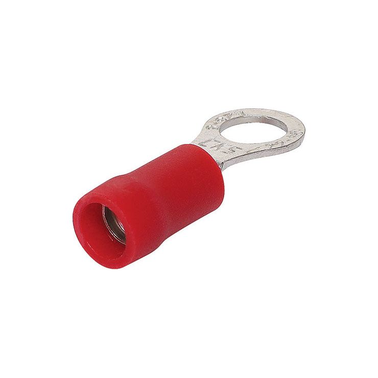 Red 5mm Ring Crimp Pk 100 | H2043A - Home of 12 Volt Online
