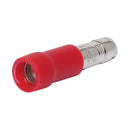 Red 4mm Male Bullet Crimp Pk 100 | H2152B - Home of 12 Volt Online