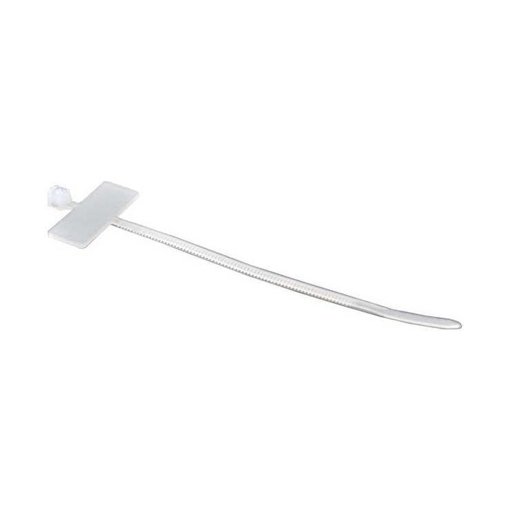 100mm x 2.5mm Marker Nylon Cable Ties White Pk 100 | H4043A - Home of 12 Volt Online