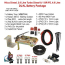 Dual Battery Package Tray SBI12 cables and more | Hilux Diesel, 3.0 Litre Turbo Diesel  | HDBT114 - Home of 12 Volt Online