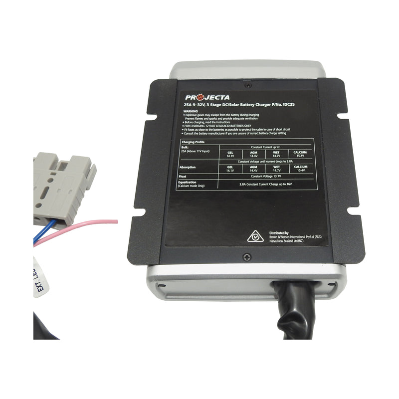 Projecta QUICK CONNECT IDC25QC DCDC In Vehicle Battery and Solar charger 25Amps - Home of 12 Volt Online