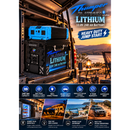 Battery Hub Getaway Thumper Lithium 240AH 2000W Inverter 40A DC ALL-IN-ONE