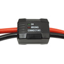 Thumper 240 AH lithium battery hub includes spike protected JUMP LEADS to protect your vehicle when jump starting from the LiFePO4 battery hub
