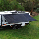 Luxury Awnings 1050W or 850W Flexible Solar Awning 16ft or 12ft / Black or Silver