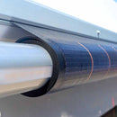 Luxury Awnings 1050W or 850W Flexible Solar Awning 16ft or 12ft / Black or Silver