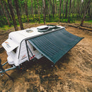 Luxury Awnings 1050W or 850W Flexible Solar Awning 16ft or 12ft / Black or Silver