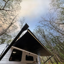 Luxury Awnings 1050W or 850W Flexible Solar Awning 16ft or 12ft / Black or Silver