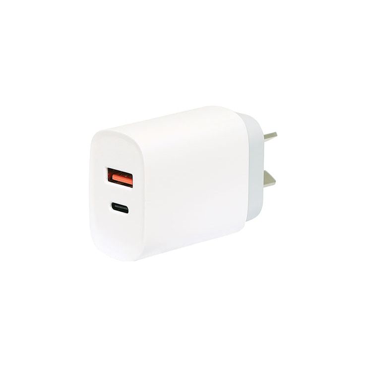 Dual Output USB Wall Charger with QC3.0 and Power Delivery | M8863A - Home of 12 Volt Online