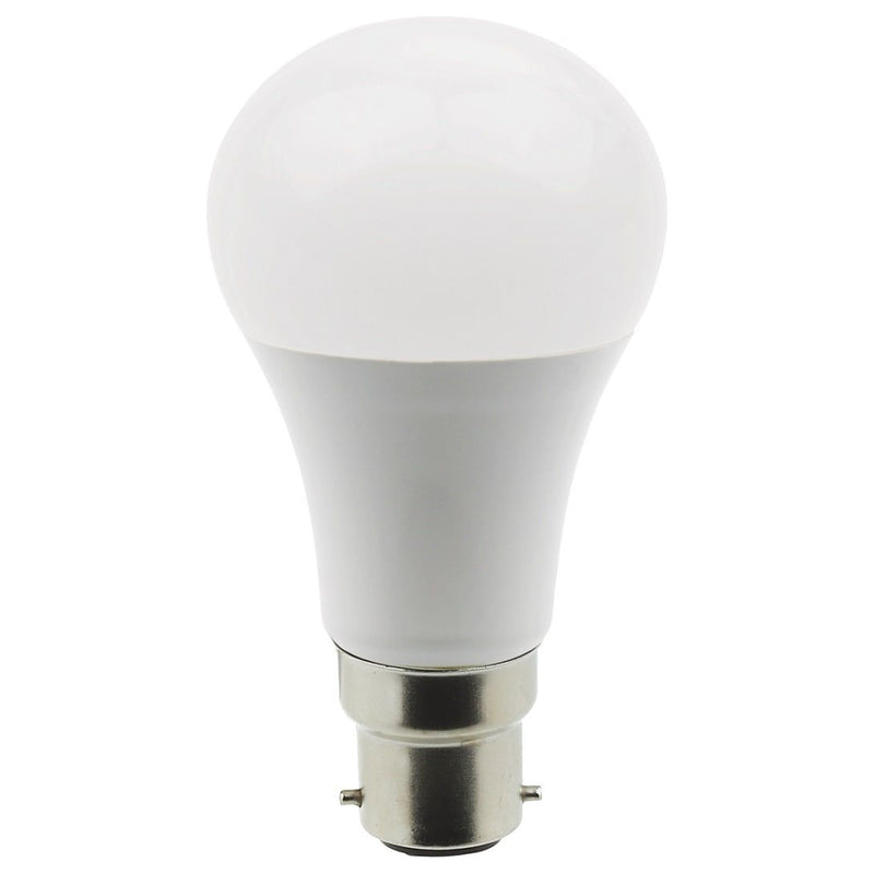 12 Volt 9 watt Natural White LED Light Bulb - B22 Bayonnet Type |  B22-9W-White - Home of 12 Volt Online