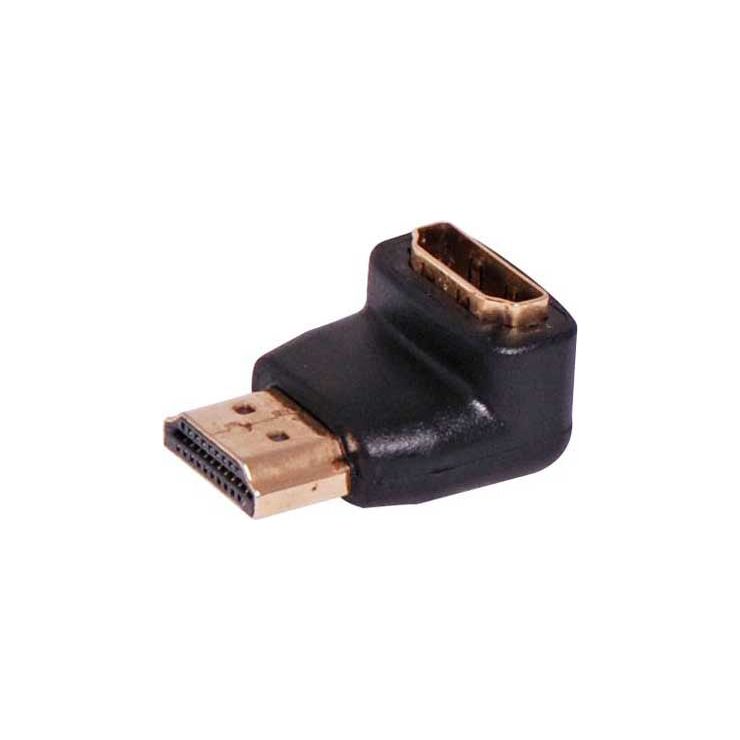 HDMI Right Angle Male To Female Adapter Angle Down | P7370A - Home of 12 Volt Online