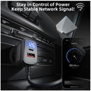 Starlink Mini 3mt Cigarette power cable 12-24V QC with USB-A + USB-C   SL-CUV