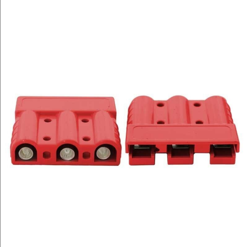 Blue Bar 50 Amp Anderson Plug To 8mm Battery Lugs Adaptor – 12/24 Volt, Model 10004