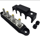 4 way Bus Bar Power Distribution Block 150A Positive or Negative - Home of 12 Volt Online