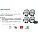 Narva ULTIMA 180 MK3 LED Driving light / Spotlight kit Black | 71734 (Pair)