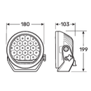 Narva ULTIMA 180 MK3 LED Driving light / Spotlight kit Black | 71734 (Pair)