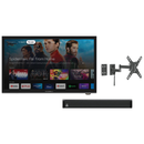 12 Volt 24" TV BULK Package With Bracket & Soundbar