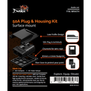 Duskie 50 Amp Anderson Surface Mount Housing kit