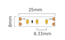 LED Strip lighting 5mt roll 2835SMD 120 LED IP65 Waterproof Cool White | HIR-CW5MT