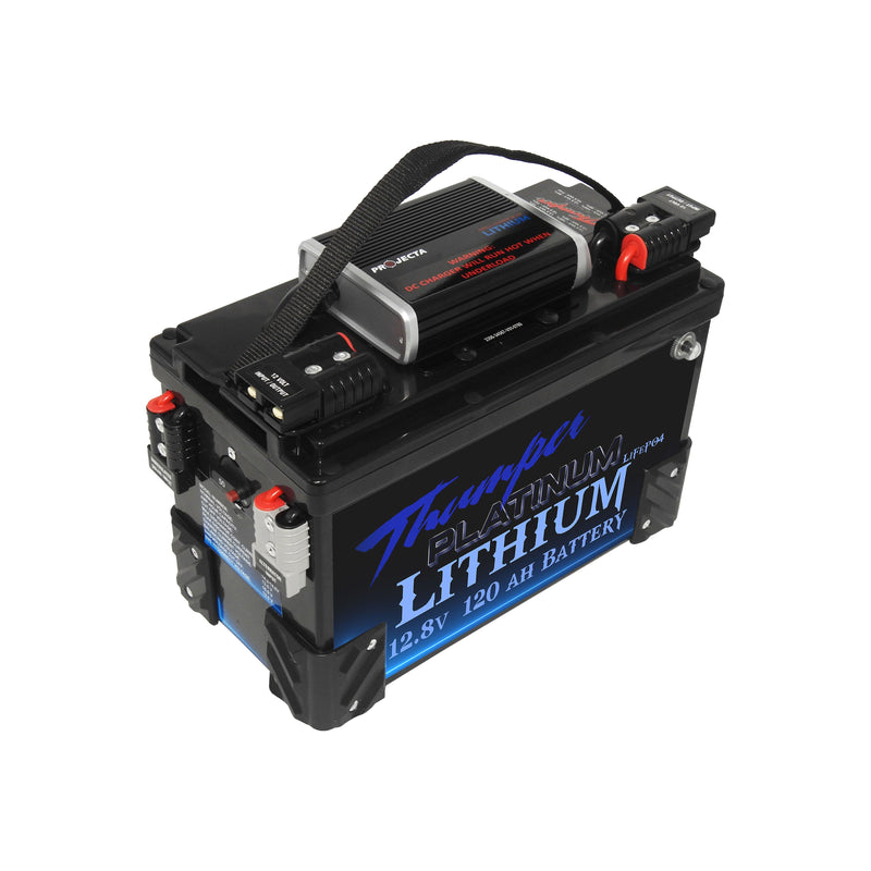 Thumper Lithium LiFePO4 Battery Hub 120 AH Projecta IDC25L  | TBH120-IDC-BT *BLUETOOTH model - Home of 12 Volt Online