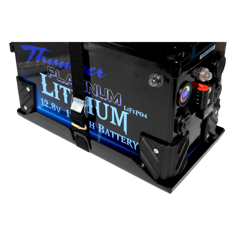 Thumper Lithium LiFePO4 Battery Hub 100 AH Redarc BCDC1225D  | TBH100-IDC-RD-BT *BLUETOOTH model - Home of 12 Volt Online