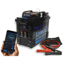 Thumper 240 AH LiFePO4 lithium battery hub - Australian-made 3kWh LiFePO4 off-grid power system with DC charging, solar charging, Bluetooth monitoring and 12V outlets for 4WD touring and camping