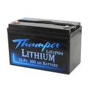 Thumper Lithium 100 AH LiFePO4 Battery TLS-100 + Thumper Battery Box PDC