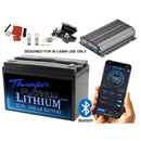 Thumper Lithium 160 AH Bluetooth & REDARC Core 25A BCDCN1225 DC-DC & MIDI Fuse, Lugs & Heatshrink