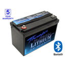 2 x Thumper Lithium 160 AH Platinum LiFePO4 batteries & 2 x Storage boxes