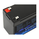 Thumper Lithium 8 AH Stand by Deep cycle LiFePO4 Battery   151 x 65 x 99mm