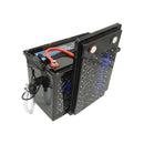 2 x Thumper Lithium Platinum 100 AH LiFePO4 batteries & 2 x Storage boxes